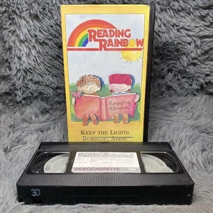 Reading Rainbow: Keep The Lights Burning Abbie VHS Tape LeVar Burton Educational - Picture 1 of 8