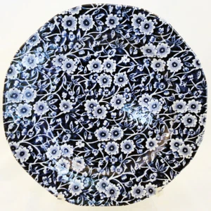 STAFFORDSHIRE BURLEIGH CALICO Salad Plate 7.5" NEW NEVER USED made in England - Picture 1 of 3