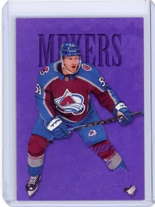 2022-23 Skybox Metal Universe Ben Meyers Retro Rookies Purple Spectrum FX /199 - Bild 1 von 2