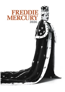 2026 Wall Calendar (12pg) FREDDIE MERCURY Vintage Cover Music Posters 1177 - Picture 1 of 2