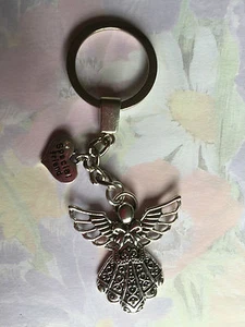 SCHUTZENGEL MIT BESONDEREM FREUND ANHÄNGER, SCHLÜSSELRING TASCHENANHÄNGER GESCHENK - Bild 1 von 2