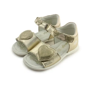 Primigi Girls Open Toe Leather Sandals with Arch, Ankle, and Orthopedic Support - Picture 1 of 4