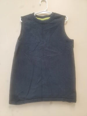 Fruit of the Loom Sleeveless Tank Top Boys Size M (8) Black - Image 1 of 4