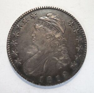 1819 - Capped Bust Half Dollar - 50¢ - Silver Coin - R-3 - O-115