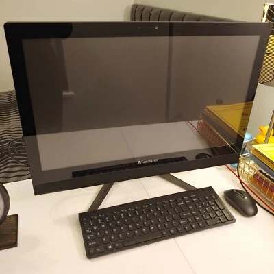 Lenovo C50-30 23" All In One Desktop Windows 8.1 i5-4210U 2.20GHz 8GB 2TB DVD - Image 1 of 4