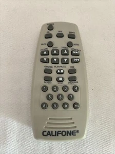 Genuine Califone 2300AV-02 2395AV-02 2455AV-03 Remote Control Tested and Works - Picture 1 of 3