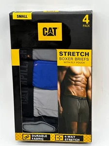 NUEVO PAQUETE DE 4 CALZONCILLOS BOXER CATERPILLAR PERFORMANCE FLY POUCH PARA HOMBRE - Imagen 1 de 4