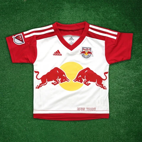 New York Red Bulls Adidas MLS Official Red Jersey Toddler T-Shirt Cover
