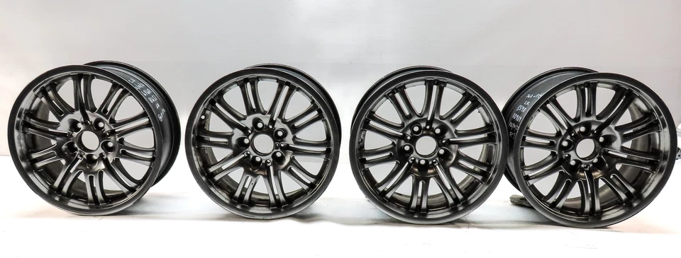 2001-2006 BMW (E46) M3 ///M (18x8 FRONT / 18x9 REAR) SPOKE WHEEL RIM SET 4 - Image 1 of 4