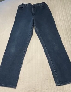 Forenza Women’s Size 12 Denim Jeans Mom VTG Y2K Zip Medium Wash 5 Pocket Zip Fly - Picture 1 of 6
