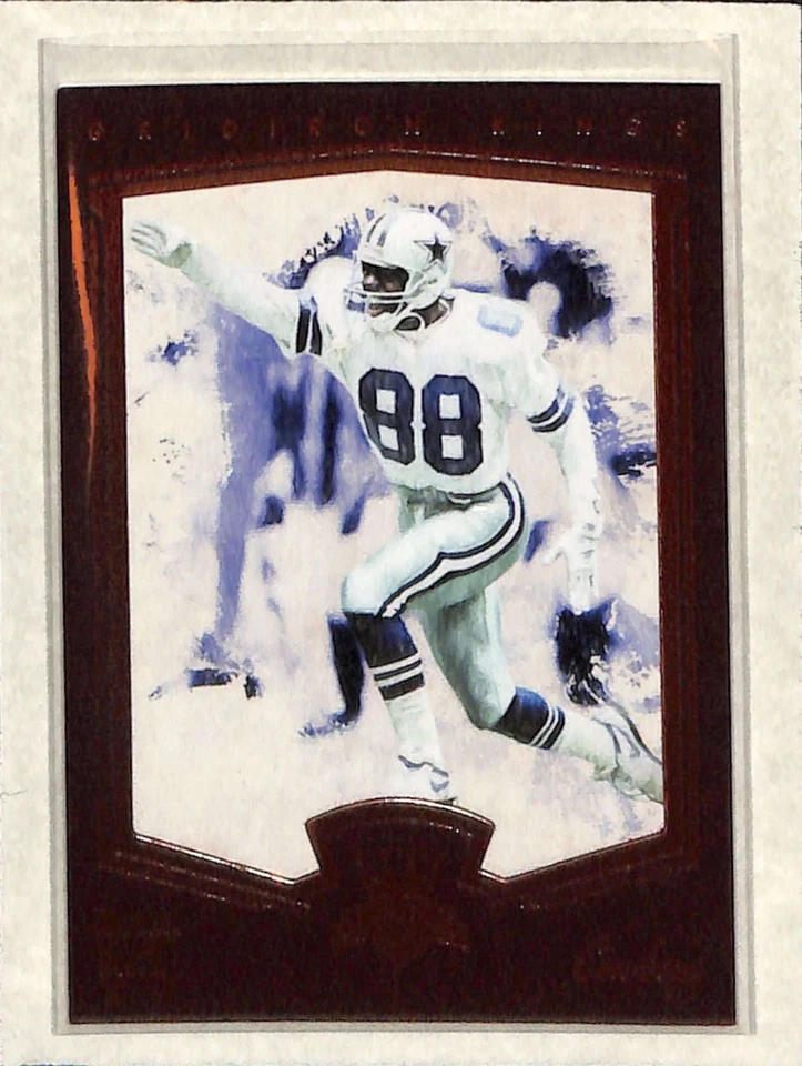 2015 Panini Gridiron Kings #161 Michael Irvin Brown Frame Limited Lithograph NM - Image 1 of 2