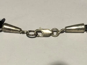 Vintage handmade sterling silver necklace 18 inches - Picture 1 of 5