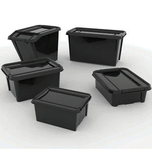 Aufbewahrungsboxen Organizer ProBox Recycle QR Behälter mit Deckel ab 14 bis 70L - Bild 1 von 19