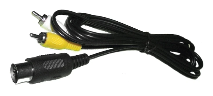 Sega Master System 1 AV Cables Replacement New Aftermarket - image 1 of 1