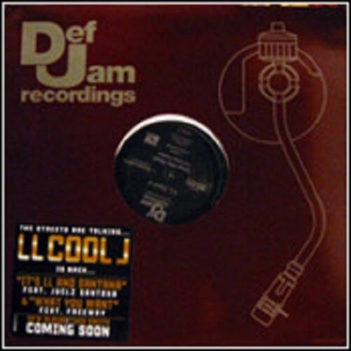 LL Cool J It's LL And Santana/What You Want 12 Inch Single LP New - Image 1 of 1