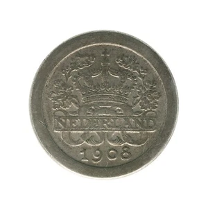 Netherlands 5 Cents 1908 XF - Picture 1 of 2