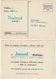 PUBBLICITARIA - IMINOL - MEDICINALI ASMA -50233- - Picture 1 of 1
