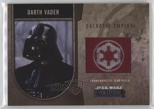 2016 Topps Star Wars Evolution Commemorative Flag 126/170 Darth Vader Patch s5q - Picture 1 of 3