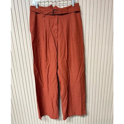 Moon River Wide Leg Linen Capri Pants Women’s Size L - Image 1 of 4