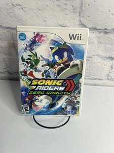 Sonic Riders: Zero Gravity Nintendo Wii 2008 Sega, Completo - Imagen 1 de 4