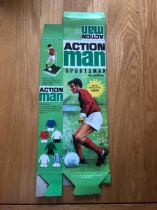 Action Man 40th Footballer Box Only - Picture 1 of 3