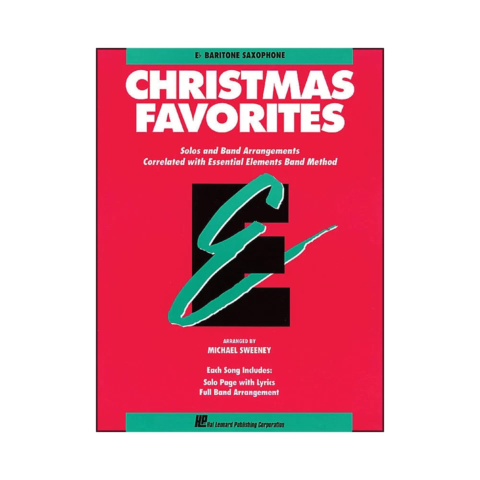 Hal Leonard Essential Elements Christmas Favorites E Flat Baritone Saxophone - Image 1 of 1