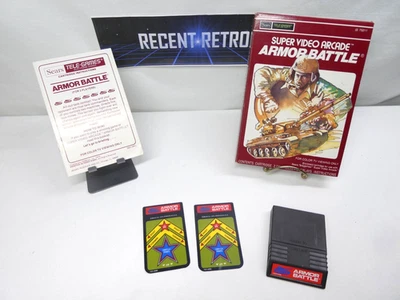 Sears Super Video Arcade Armor Battle (Intellivision, 1979) Complete Working - Image 1 of 4