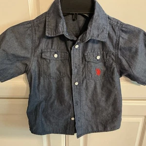 U.S. Polo Association Boy Size 5. Denim Color. - Picture 1 of 3