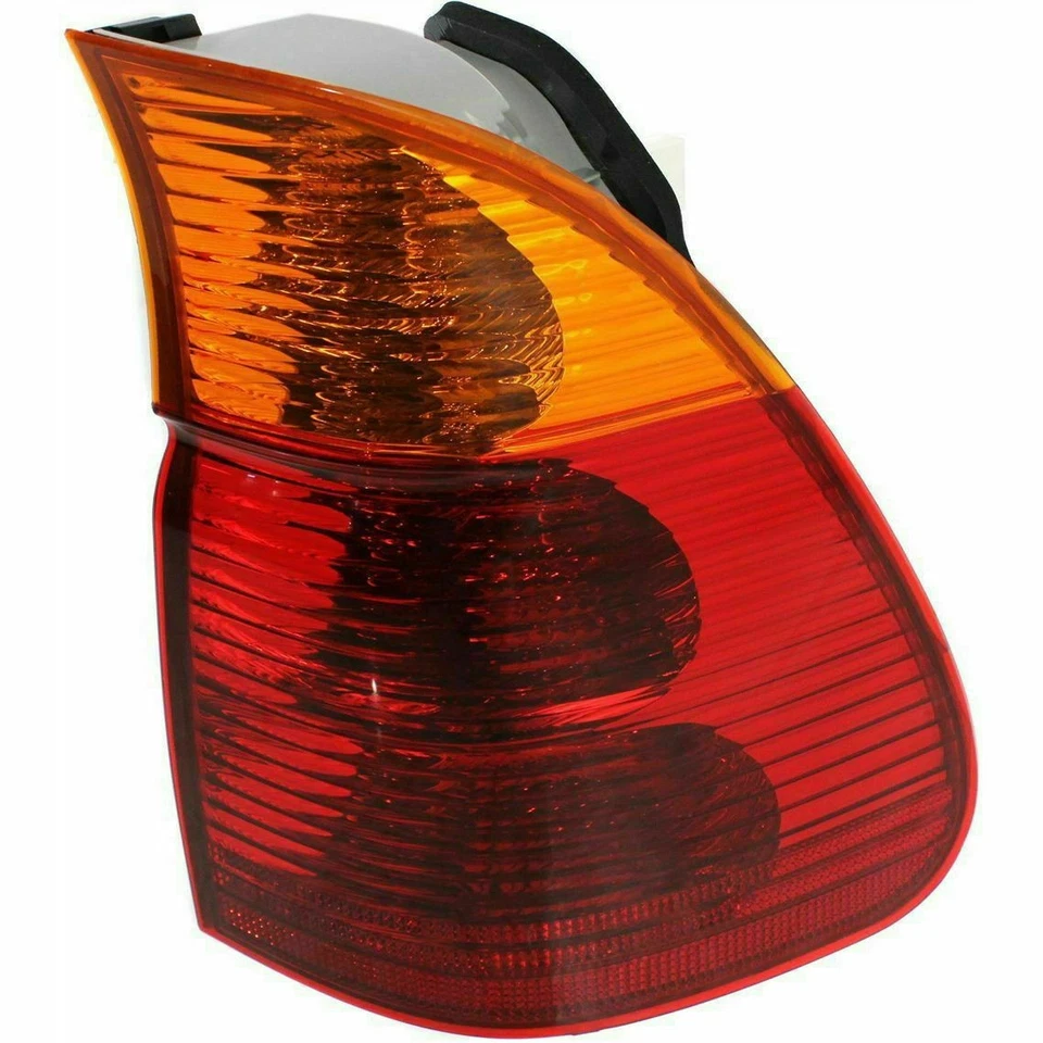 Lámpara trasera derecha pasajero con indicador de giro ámbar exterior para BMW X5 2004 2006 Foto 1 de 3