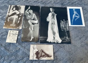 Vintage 1950s Lili St Cyr Magazine Clippings & Mutoscope Pinup Arcade Cards - Bild 1 von 8