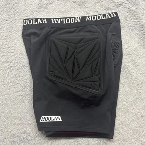 Pantalones Cortos de Baloncesto MOOLAH Acolchados de Compresión para Mujer Negros M Medianos Nuevos Softbol - Imagen 1 de 3