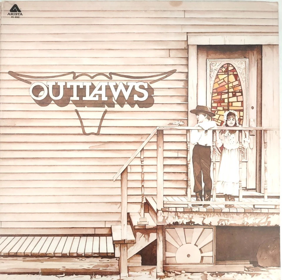 OUTLAWS "SELF-TITLED", ARISTA AL-4042, 1975, GATEFOLD, VG - Image 1 of 1