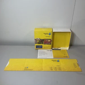 Rosetta Stone: Spanish/Espanol • Level 1-4 Set W Application Disk NO HEADPHONE - Picture 1 of 7
