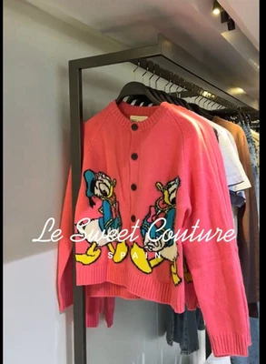 ZARA UNISEX FW25 DONALD DUCK WOOL CARDIGAN HARRY LAMBERT DISNEY 5755/371/620 - Image 1 of 3