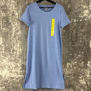 Jessica Simpson Size S Casual Knee Length Shirt Dress Round Neck Short Sleeve - Picture 1 of 9