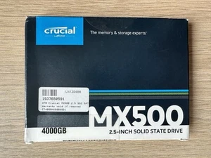 Crucial MX500 4TB 2.5in SATA III Internal 3D NAND SSD (CT4000MX500SSD1) - Picture 1 of 4