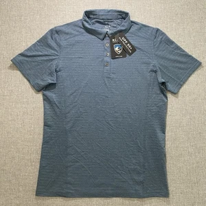 KUHL AirKuhl Marin Blue Outdoor Performance UPF50 Herren Small Polo Neu - Bild 1 von 10