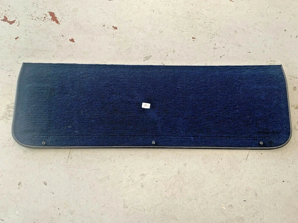 Range Rover 1995-2002 panel puerta trasera moldura alfombra azul oscuro Foto 1 de 4