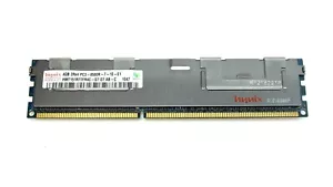 Hynix 4GB 2Rx4 PC3-8500R-7-10-E1 Server Memory RAM HMT151R7TFR4C-G7 Y4YHV 0Y4YHV - Picture 1 of 2