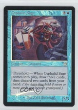 2002 Magic: The Gathering - Torment Foil Cephalid Sage #29 gl9
