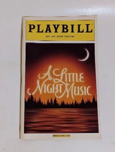 A Little Night Music Playbill (Jan 2011) Walter Kerr Theatre, Peters, Stritch - Picture 1 of 2