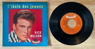 RARE FRENCH EP RICKY NELSON TEENAGE IDOL - Image 1 of 2
