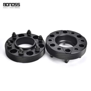 (4pcs 30mm) for Toyota Tundra 6x139.7 BONOSS Wheel Spacers 6x5.5" +M14x1.5 Studs - Picture 1 of 20