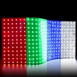 18.9X9.4 Inches Flexible RGBW LED Sheet 24V, RGB+Cool White 6500K Dimmable Cu... - Picture 1 of 7