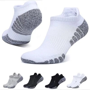 6Pairs Sports Men Socks Ankle Low Cut Socks Breathable Non-slip Basketball Socks - Picture 1 of 18