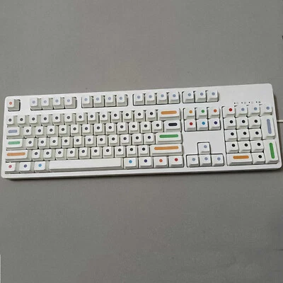 108 Keys OEM PBT Buttons Dot Keycaps Replacement For Cherry Mechanical Keyboard - Image 1 of 4