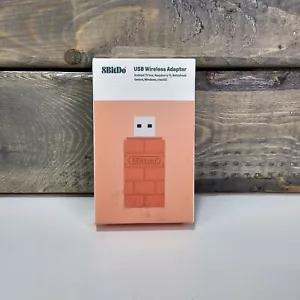 NEW 8Bitdo USB Wireless Bluetooth Adapter for Windows Mac Raspberry Pi Switch - Picture 1 of 3
