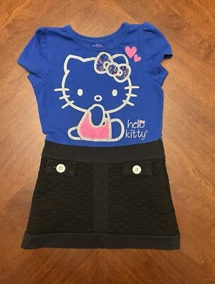 Toddler Girls Hello Kitty Sanrio Dress Size 2T - Image 1 of 4