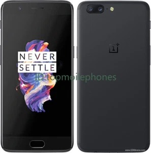 ONEPLUS 5 64GB/128GB Dual SIM Octa-Core Fingerprint 5.5"Android4G LTE Unlocked - Picture 1 of 21