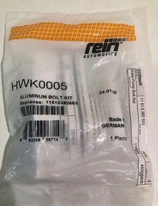 Water Pump Bolt/Stud Kit  Rein HWK0005 Fits 328i 525i 53330i X3 X5 Z4 - Picture 1 of 5